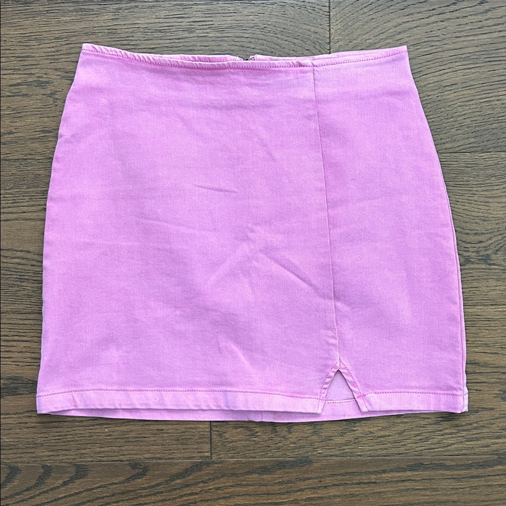 Pink Women's Mini Skirt